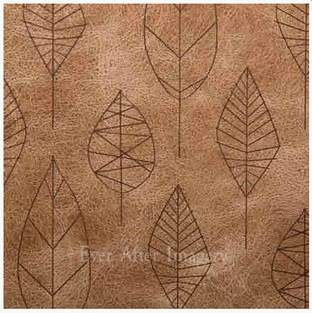 Woodland Etched Leather